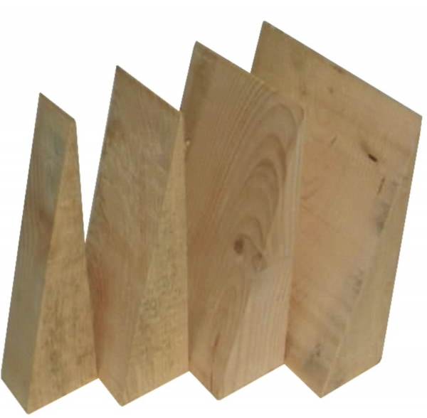 Feuerwehr Dichtungskeil-Satz 20-teilig Rüstholz Keile Rüstwagennorm DIN 14555-T3